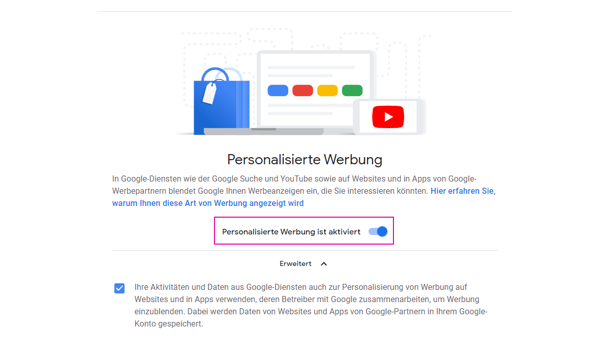 Personalisierungsoption zurück